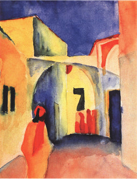 August Macke The Casbah 