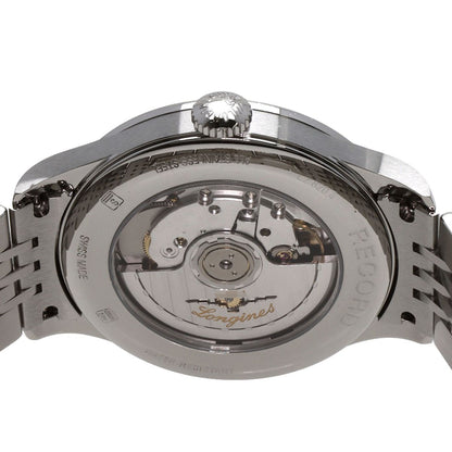 Steel LONGINES record Watches L2.820.4.76.6 Stainless Steel/ Stainless