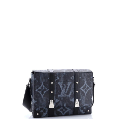 Louis Vuitton Trunk Messenger Bag Limited Edition Monogram Pastel Noir Pm