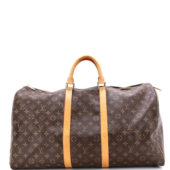 Louis Vuitton Keepall Bag Monogram Canvas 55