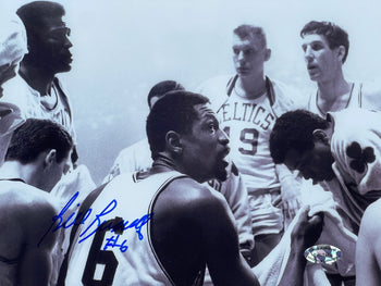Bill Russell Autographed 8X10 Basketball Photo
