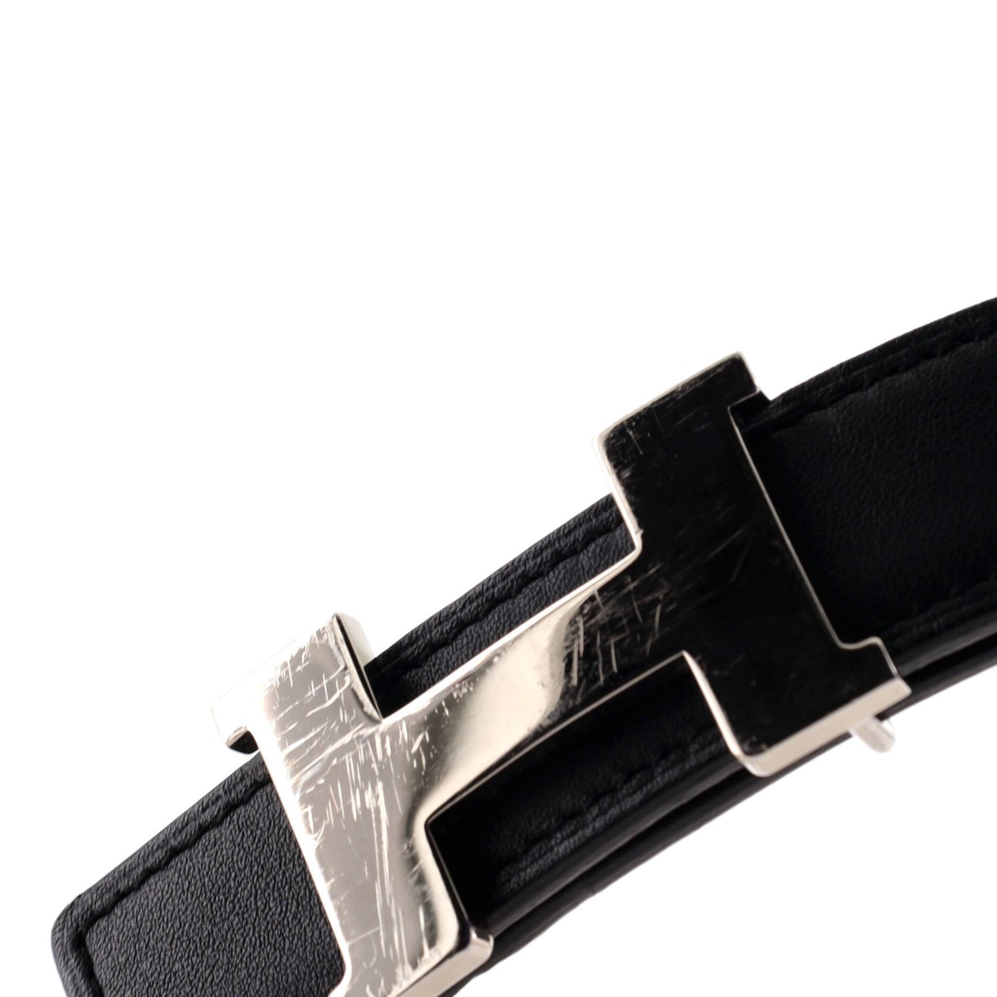 Hermes Constance Reversible Belt Leather Thin