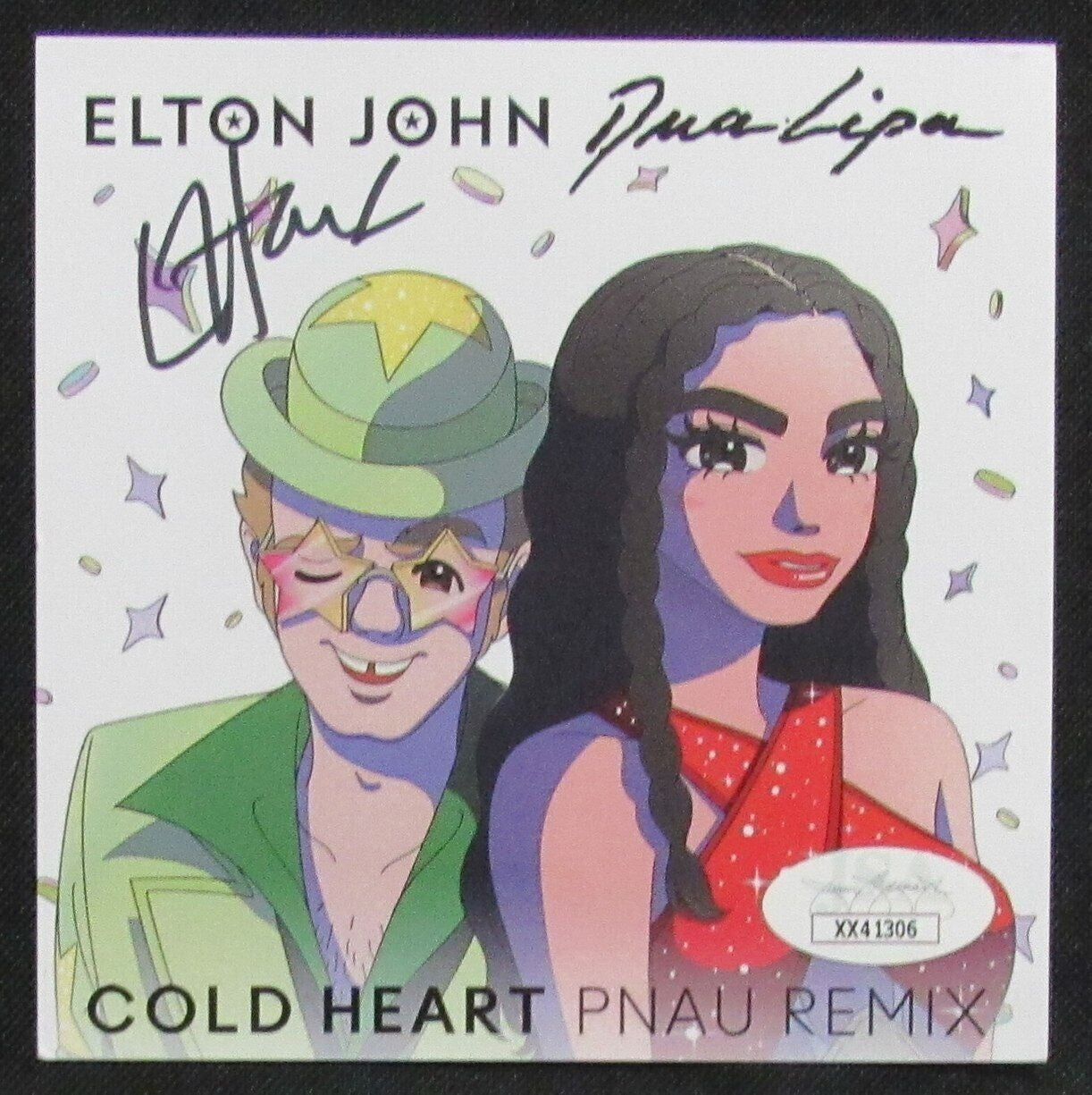 Elton John Autographed Cd Insert "Cold Heart Pnau Remix" Jsa 175929