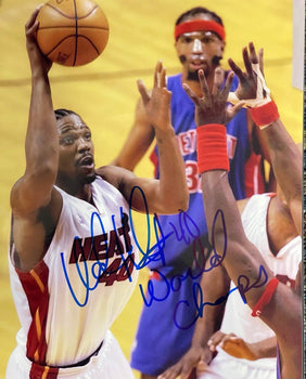 Udonis Haslem Autographed 8X10 Basketball Photo