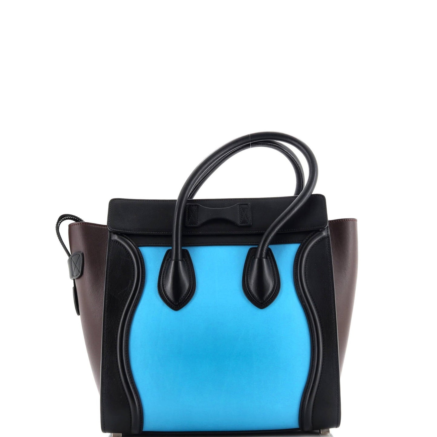 Celine Tricolor Luggage Bag Nubuck Micro