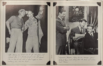 Mickey Rooney Autographed Photo Memories Program (Jsa)