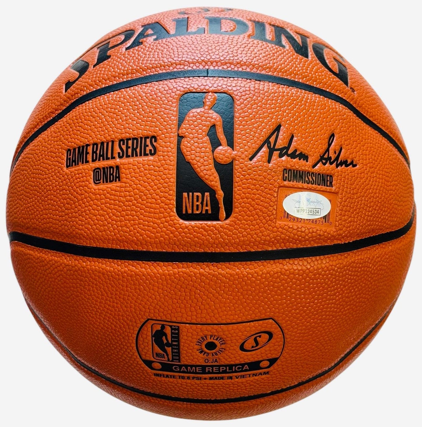Oscar Robertson Mr. Triple Double Autographed Spalding Basketball (Jsa)