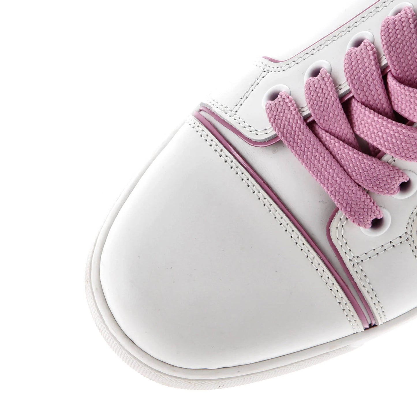 Christian Louboutin Women'S Fun Vieira Flat Sneakers Leather