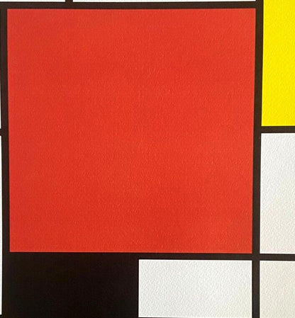 Piet Mondrian Lithograph Coa Certified Numbered