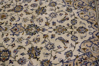 Handmade Vintage Oriental Area Rug Classic Floral