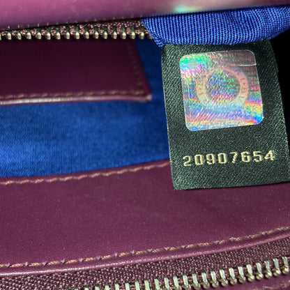 Bvlgari Serpenti Forever Square Shoulder Bag Leather Large