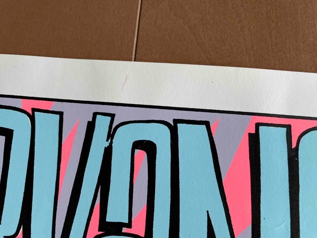 Nirvana Coop Poster Print (Silk Screen) - Original 1993