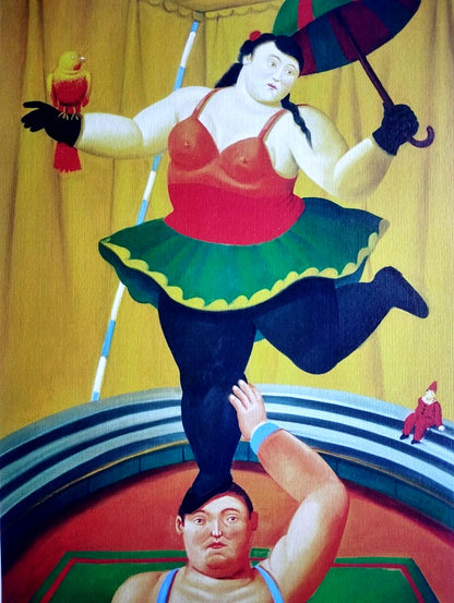 Fernando Botero Lithograph Coa Signed Numbered In Pencil Crayon