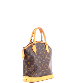 Louis Vuitton Lockit Handbag Monogram Canvas Pm