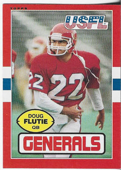 Doug Flutie 1985 Topps Card #80