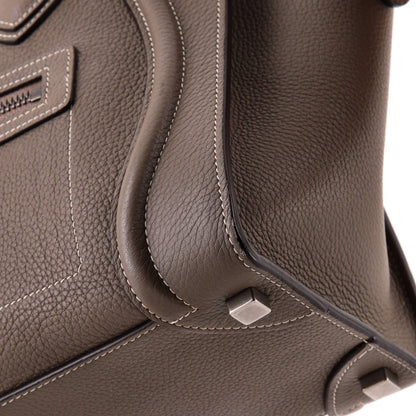 Celine Bicolor Luggage Bag Leather Micro