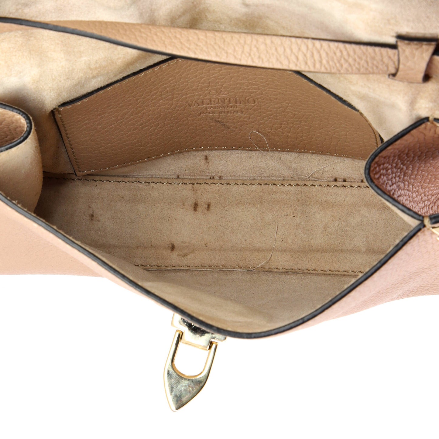 Valentino Garavani Rockstud Flip Lock Flap Bag Leather Large