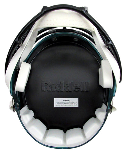 Lesean Mccoy Signed/Inscr Eagles Green Speed Full Size Replica Helmet Psa 193325