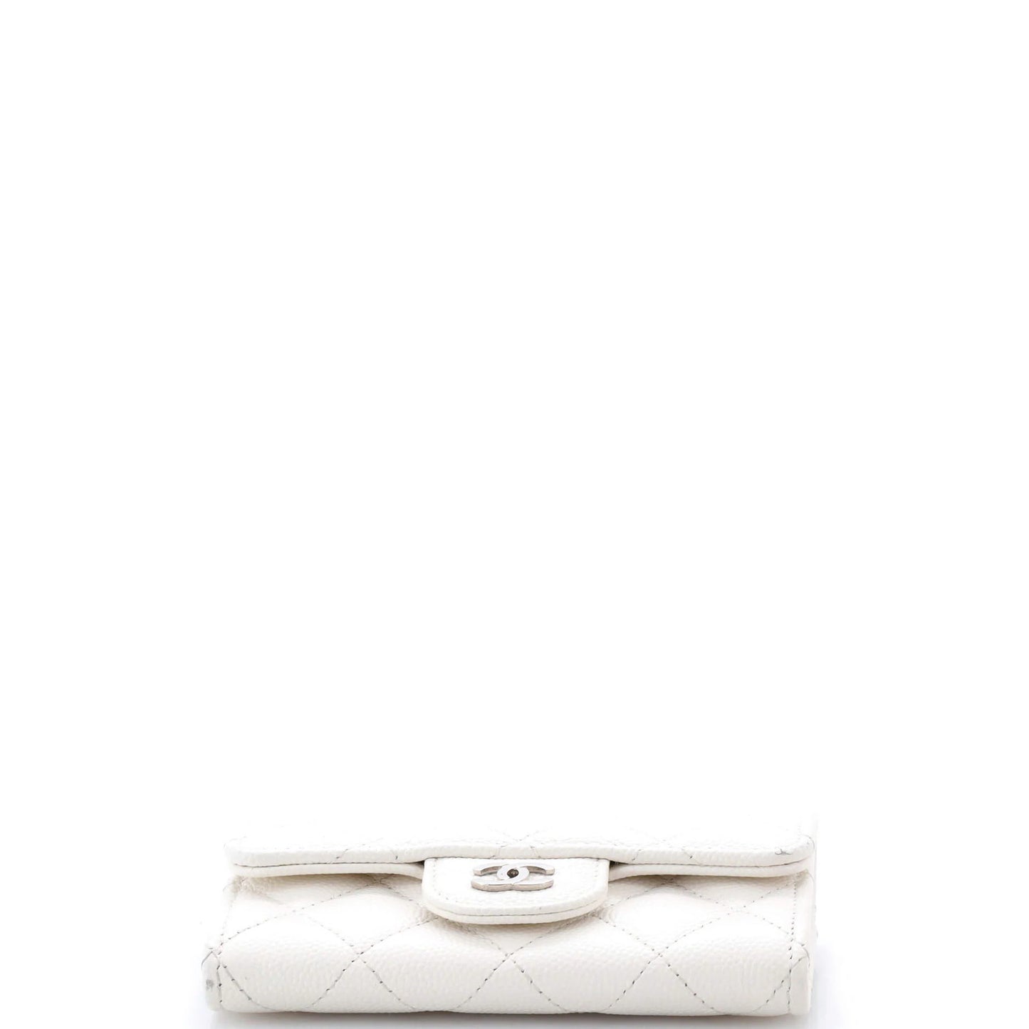 Chanel Classic Flap Card Case Quilted Caviar