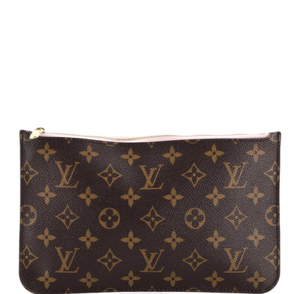 Louis Vuitton Neverfull Pochette Monogram Canvas Large
