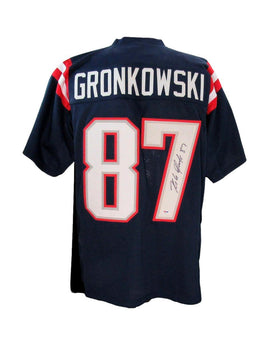 Rob Gronkowski Autographed New England Patriots