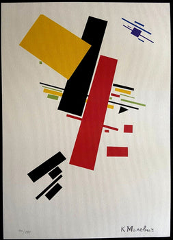 Kazimir Malevich Lithograph Numbered Coa - Piet Mondrian