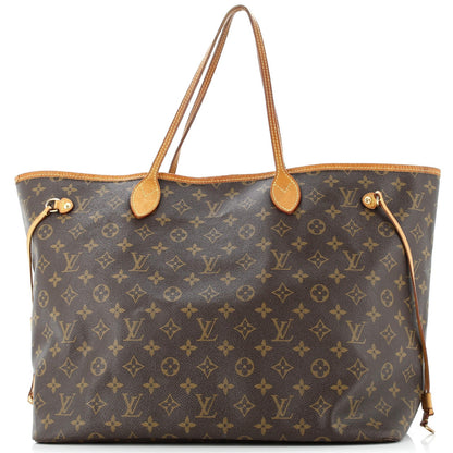 Louis Vuitton Neverfull Nm Tote Monogram Canvas Gm