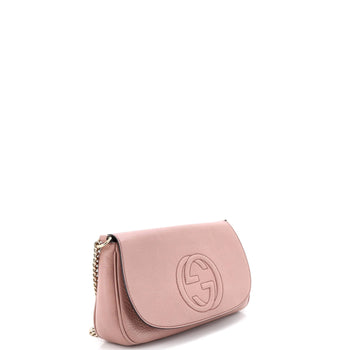 Gucci Soho Chain Crossbody Bag Leather Medium