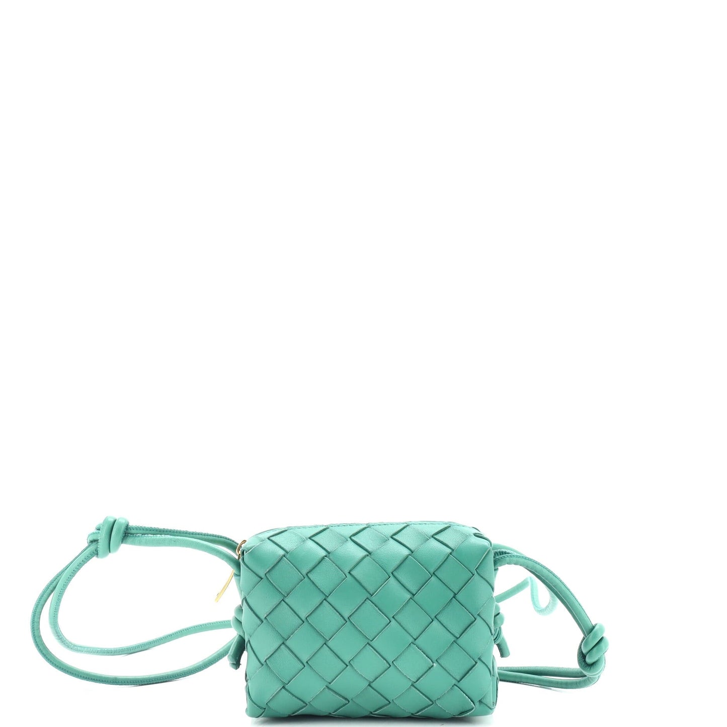 Bottega Veneta Loop Crossbody Bag Intrecciato Nappa Candy