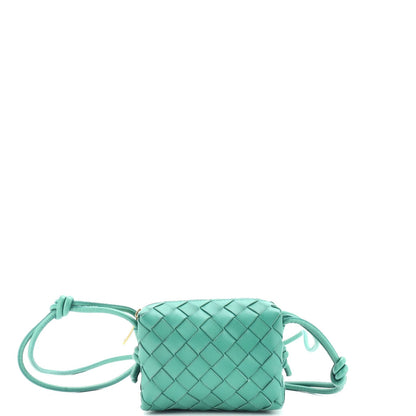 Bottega Veneta Loop Crossbody Bag Intrecciato Nappa Candy