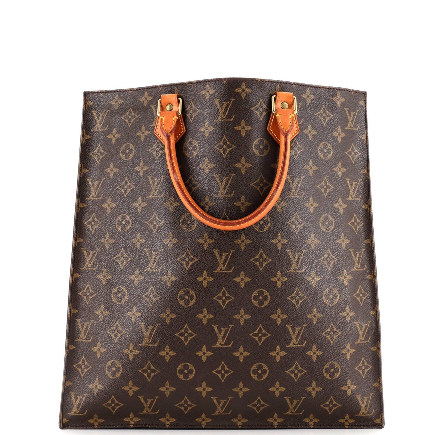 Louis Vuitton Vintage Sac Plat Bag Monogram Canvas