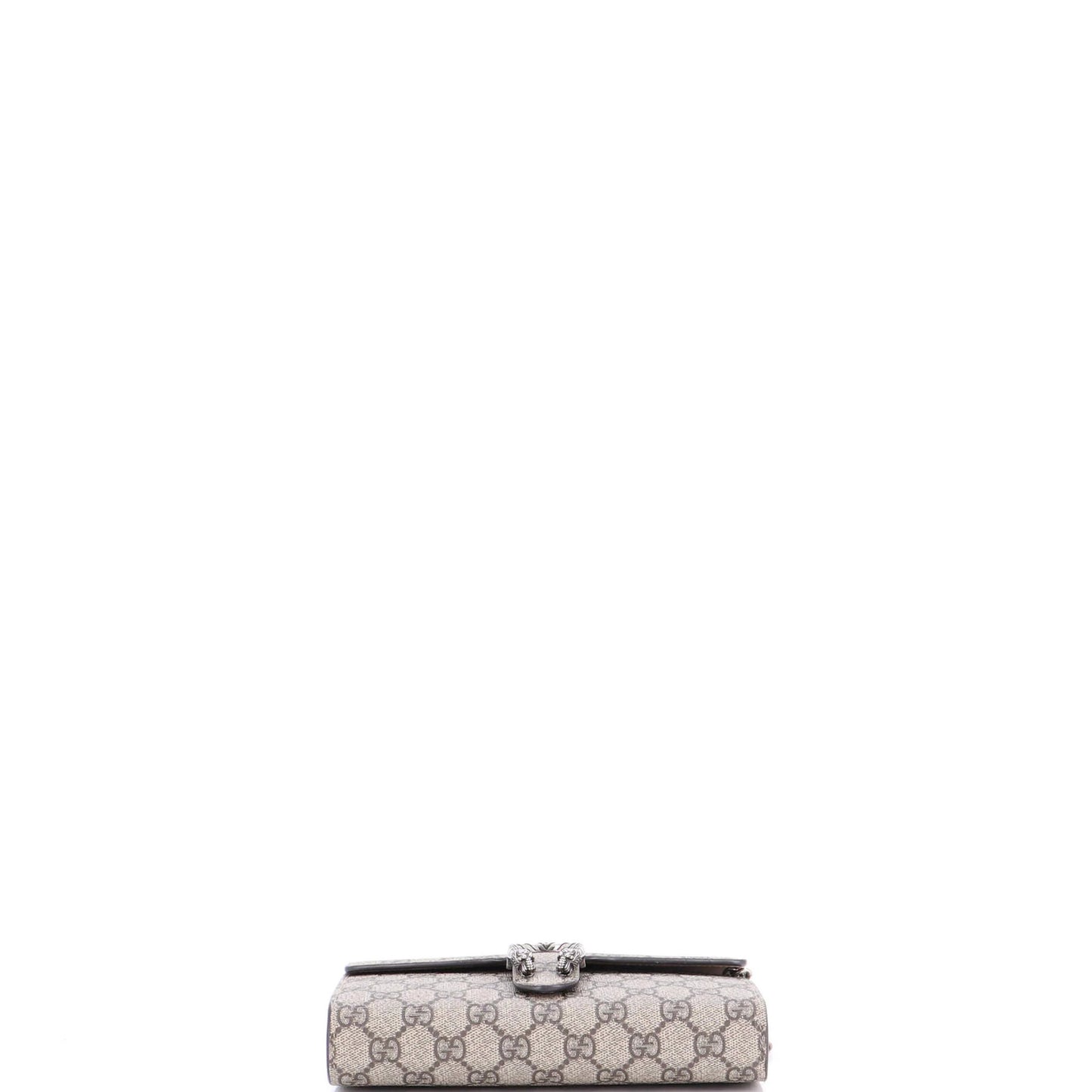 Gucci Dionysus Chain Wallet Gg Coated Canvas Small
