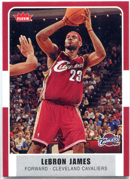 Lebron James 2007-08 Fleer Card