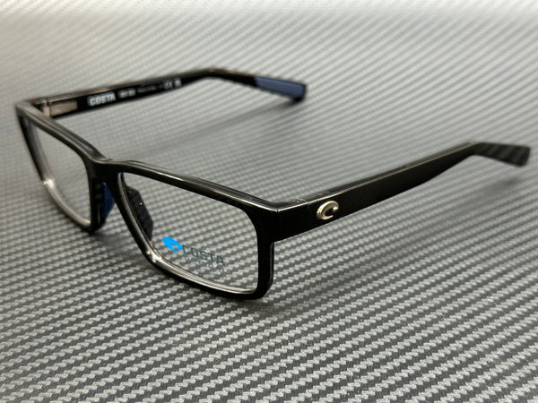 COSTA DEL MAR 6A8020 01 Black Smoke 55 mm Men's Eyeglasses