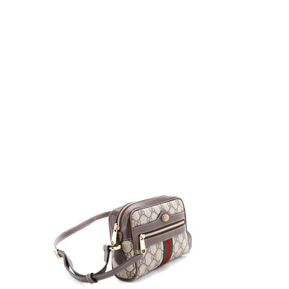 Gucci Ophidia Shoulder Bag Gg Coated Canvas Mini
