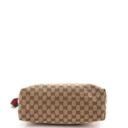 Gucci Front Pocket Web Messenger Gg Canvas Medium