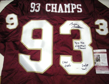 Bobby Bowden Florida State Seminoles 93 Champs