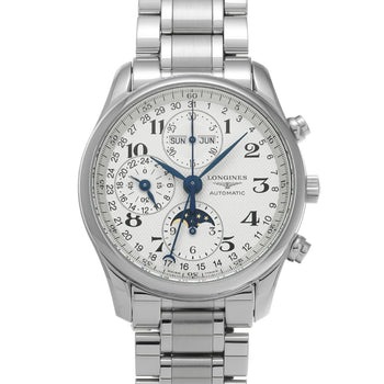 Longines Master Collection L2.673.4.78.6 Silver Men'S Used Watch #4121