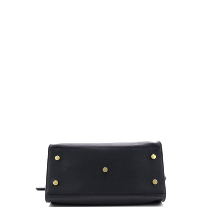 Saint Laurent Monogram Cabas Leather Small