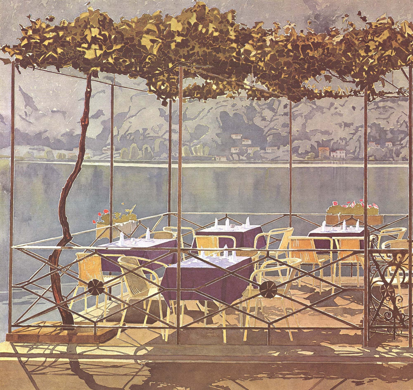 David Lingwood Spring " Offset Lithograph Contemporary