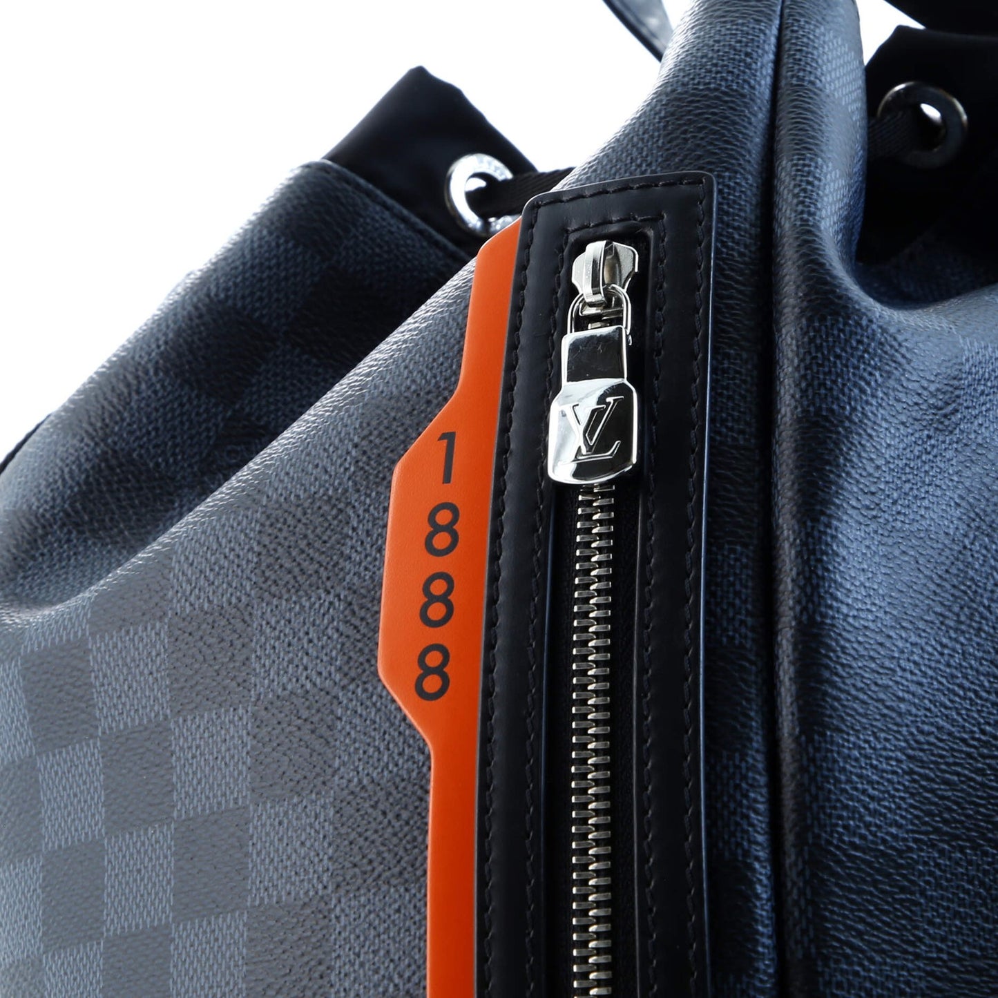 Louis Vuitton Drawstring Backpack Limited Edition Damier Cobalt Race