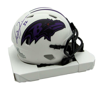 Ray Lewis Hof Signed/Auto Ravens Lunar Mini