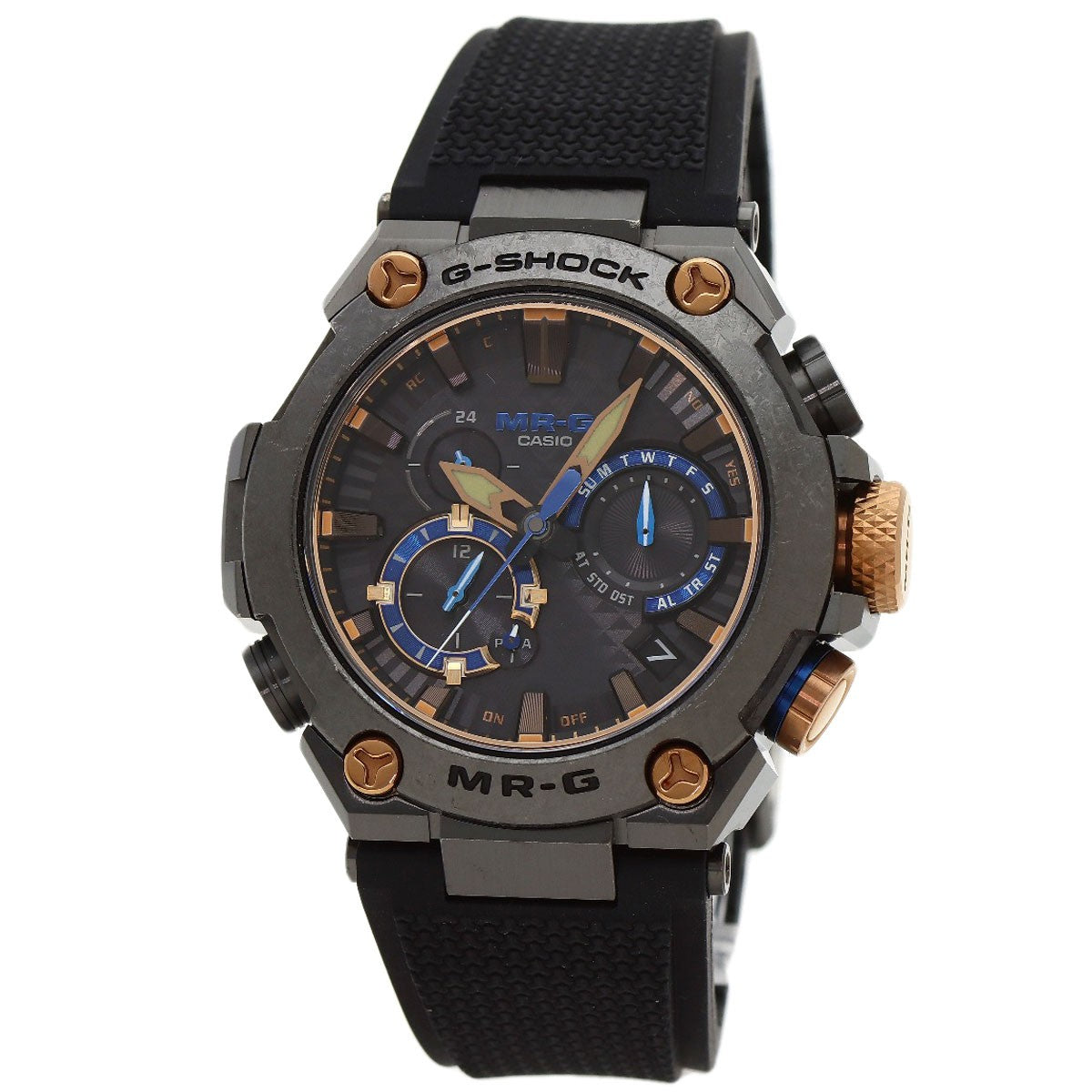 Rubber CASIO G-Shock Victory Color Watches MRG-B2000R-1AJR Titanium/