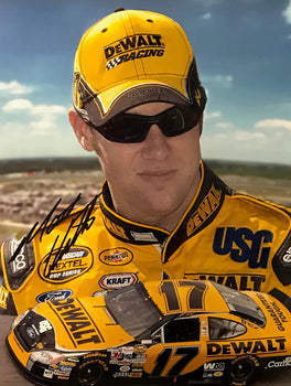 Matt Kenseth Autographed 8X10 Racing Photo