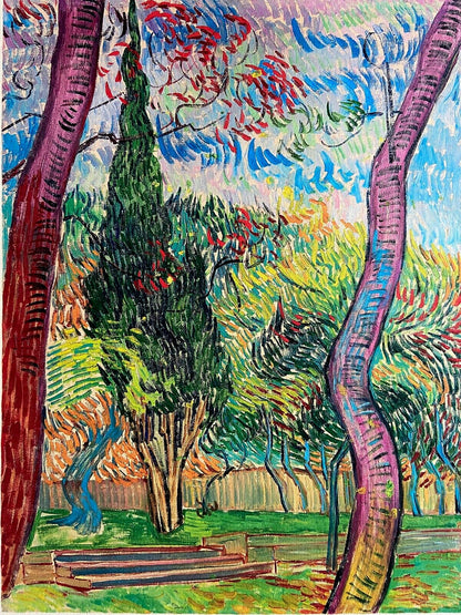 Vincent Van Gogh Museum Lithograph From A Painting Coa Signed Paul Klee Czanne