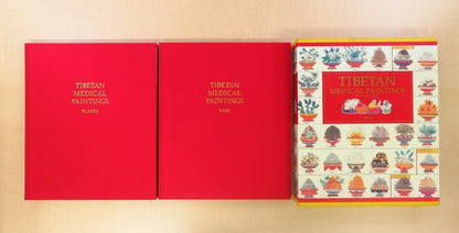 Tibetan Medical Paintings By Gyurme Dorje, 1992, 2 Volumes, Rare Complete Set
