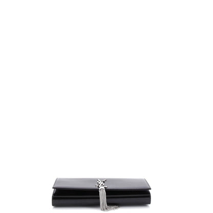 Saint Laurent Classic Monogram Tassel Clutch Patent