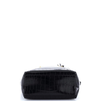 Mulberry Maple Tote Crocodile Embossed Leather Medium