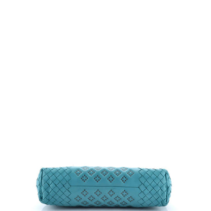 Bottega Veneta Lauren 1980 Clutch Studded Leather With Intrecciato Detail