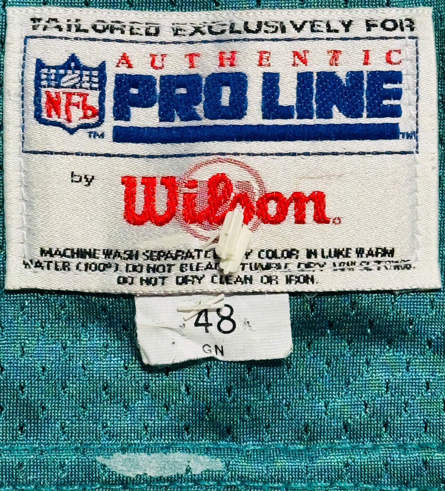 Dan Marino Signed Vtg 1994 Authentic Wilson Pro Line 75Th Anniversary Jersey (Js